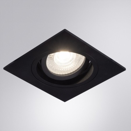 Point built-in lamp Arte Lamp Tarf A2178PL-1BK, GU10, 35 W, 9.2x9.2x2.5 cm, black-1