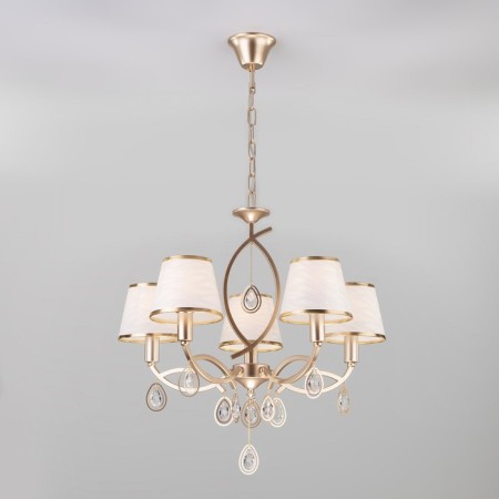 Salita chandelier, 5x40W E14, color gold
