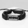 Bracelet unisex "blade", black color with black silver, d = 7 cm