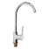 Kitchen mixer Zein Z7213, single -leaf, cartridge ceramics 40 mm, brass, chrome