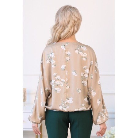 Female jumper, size 50, beige color-1