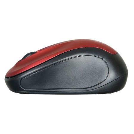 Mouse call 665MW Black/Red optical (1600DPI) wireless USB for laptop (3but)-6