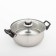 Pan, 3.7 l, d = 22 cm, capsule bottom, glass cover