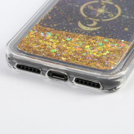 IPhone 7.8 phone case with sparkles inside Stars, 6.8 × 14 cm-2