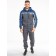 Sports costume men's ise, size 54, dark gray color, blue