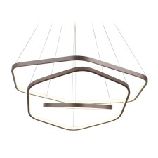 Светильник светодиодный подвесной Ambrella light, Line, FL366, LED, 84 Вт, 6300Lum, 4200К, цвет кофе
