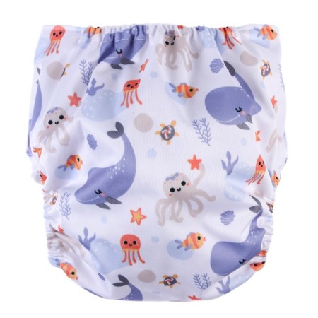 Reusable diaper "sea"-4
