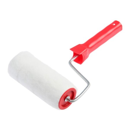 Lom roller, artificial fur, 150 mm, handle d = 6 mm, d = 50 mm, pile 20 mm