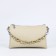 Cross-Bodi Bag on a zipper, beige color