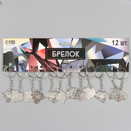 Front Metal "Picky with ruble" 2.4x2.5 cm-3