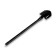 Multifunctional shovel 9V1 in a case, 67 cm, black