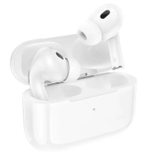 Hoco Ew49, TWS headphones, wireless, vacuum, free. charging, BT 5.3, 30/300 mAh, white