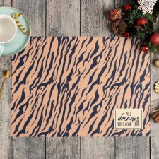 New Year's napkin on the Dreams PVC table, 40x29 cm