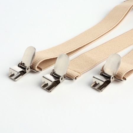 Adults adults, width 2.5 cm, beige color-4