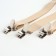 Adults adults, width 2.5 cm, beige color