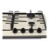 Hon surface NordFrost HS 6040 YR, gas, 4 burners, beige