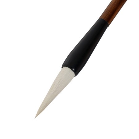 Koza brush No. 4, round, for calligraphy, wooden pen, in a blister-1