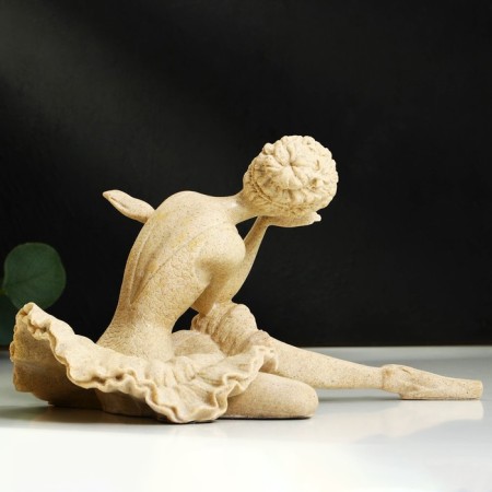 Polystone statuette "Ballerina" White 33 x 18 x 18 cm-6