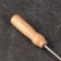 Croeck for meat is universal, 49cm, with a wooden pen