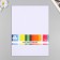 A set of felt 22x30 cm, 5 sheets, Korea, col. Snow