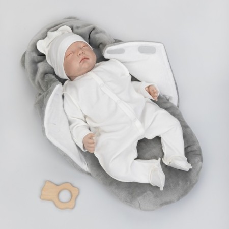 Kinderlitto Pushstik Bear, 3 objects, height 50-56 cm, color gray.-6