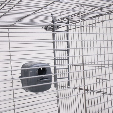 Birds Cage "Pigzon" No. 104-B, collapsible, 2 sections, 58 x 40 x 88cm, gray-5