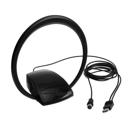 Ramo Antenna BAS-5150-DX, indoor, active, 33 DBI, 5V, DVB-T, DVB-T2, digital