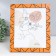 Photo frame plastic 20x25 cm "Chaos. Direct lines" Brick 28.5x23.5 cm