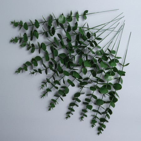 Decorative branch "Eucalypt", 39 × 4.5 × 4.5 cm-2