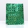 Gift, foil, "green" 14 x 11 x 5 cm package