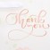 Gift package laminated, packaging, “Thank you”, 25.4 x 30.5 x 12.7 cm