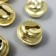 Set of decor for creativity "Bells Gold" set of 15 pcs 1x2x2 cm