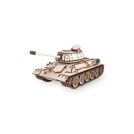 Wooden designer 3D EWA "T-34 tank"-3