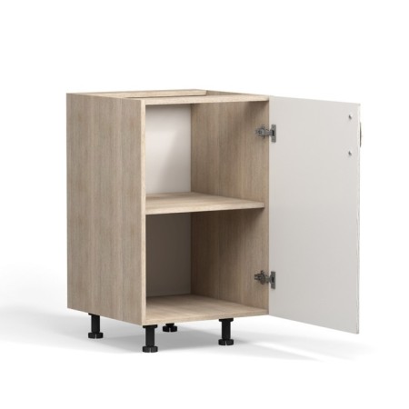 Floor cabinet 500x510x820 dairy oak/white-1