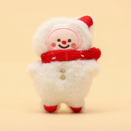 A toy for cats with cat mint "Snowman", 11 cm-1