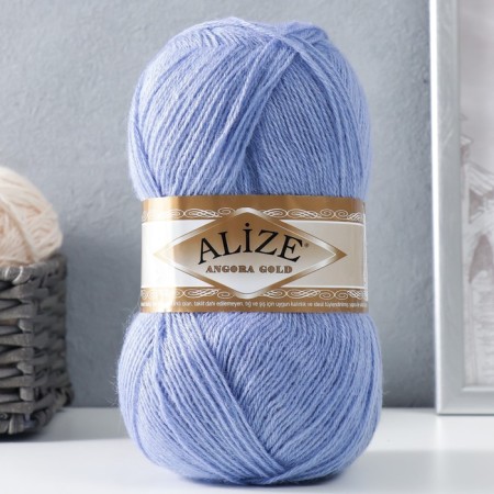 Yarn "Angora Gold" 20% wool, 80% acrylic 550m/100g (40)
