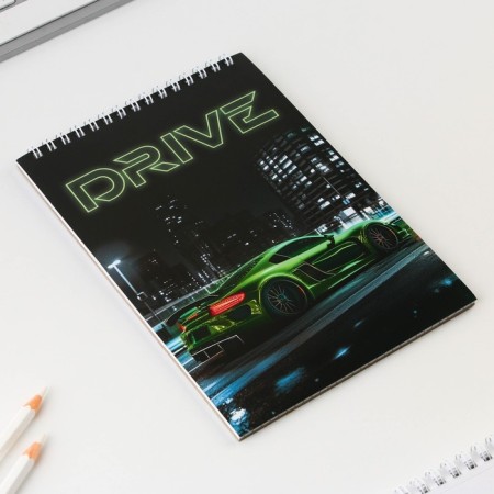 Notepad A5 on the crest 40 liters. "Car"-1
