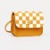 Baby bag on magnet, long belt, yellow color