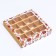 Box for sweets 16 pcs, 17.7 x 17.7 x 3.8 cm "Bell"