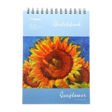 Sketchbook 18x25cm for pastel, 30 sheets "Nature", hard cover, density 130 grams, mix-3