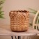 Wicker basket, from bamboo 20x20x25 cm