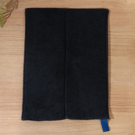 Drying rug of dishes “Loft”, 30 × 40 cm, microfiber, black color-3