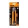 Universal knife Denzel 78945, metal guide, screw lock, 25 mm
