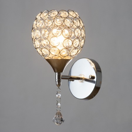 Bra "Lansy" E27 40W chrome 13x24 cm-1