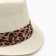 Women's hat Minaku "Leopard", size 56-58, color Ecrew