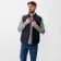 Male vest with lightning Mist, r.54, blue