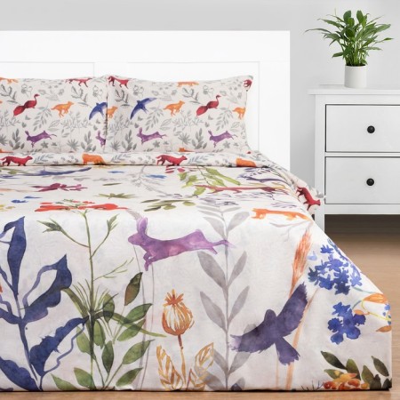 Bed linen Ethel 2 joint venture Animals 175x215 cm, 200x220 cm, 50x70 cm-2 pcs, poplin, 125 g/m2-2