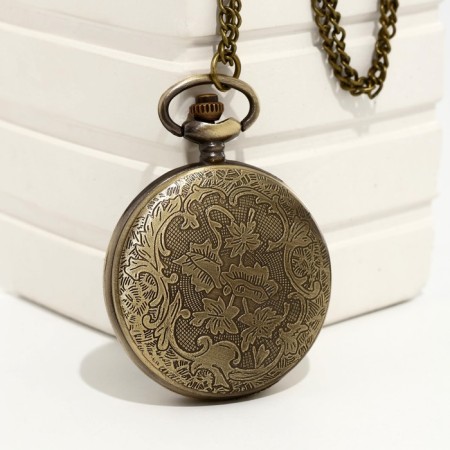 Pocket clock "Ptashki", quartz, d dial-4.5 cm-2