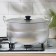 Aluminum pan, 10 l, metal cover