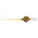 Winter fishing rod "PIRS" PK50 - M with a short foam pen (ABS/PC)